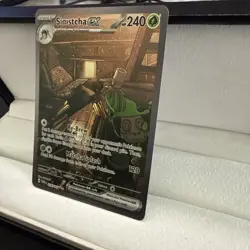 Pokemon Sinistcha ex 210/167 SV06 Twilight Masquerade Special Illus Rare Holo - Image 3