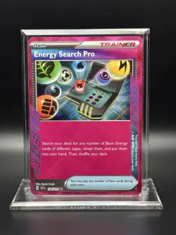 2025 Pokemon Surging Sparks- Energy Search Pro Holo No. 176/191 - Image 1
