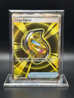 2025 Pokemon Mega Evolutions - Mega Signal Holo No. 171/132 - Image 1
