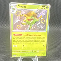 The Pokemon Company Gloom 093/091 SV: Paldean Fates Shiny Rare Holo Eng 70HP - Image 1