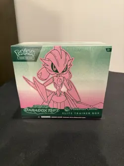 Paradox Rift Pokemon Center Elite Trainer Box Iron Valiant ETB Exclusive, Sealed - Image 1
