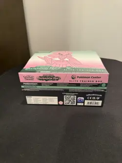 Paradox Rift Pokemon Center Elite Trainer Box Iron Valiant ETB Exclusive, Sealed - Image 3