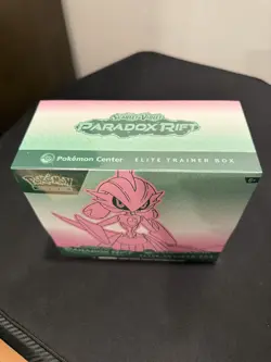 Paradox Rift Pokemon Center Elite Trainer Box Iron Valiant ETB Exclusive, Sealed - Image 4