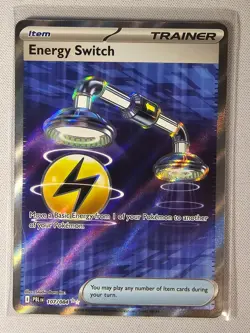 Pokemon Energy Switch 107/084 - Full Art Ultra Rare - Pitch Black - NM - Image 1