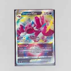 Pokemon TCG Drapion VSTAR Sword & Shield - Lost Origin 119/196 Holo Ultra Rare - Image 1