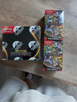Pokemon Mega Evolution Pitch Black Booster Box & Bundles Factory Sealed - Image 1