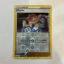 Phoebe Reverse Holo SWSH05: Battle Styles #130/163 Pokemon 2021 NM - Image 1