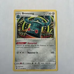 Bronzong Uncommon SWSH10: Astral Radiance #112/189 Pokemon NM Shinji Kanda Art - Image 1