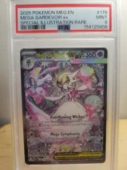 Pokemon Mega Gardevoir EX Mega Evolutoion 178/132 SIR PSA 9 - Image 1