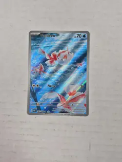 Goldeen 087/084 - Pokemon TCG - Pitch Black Illustration Rare Holo Water Type - Image 1