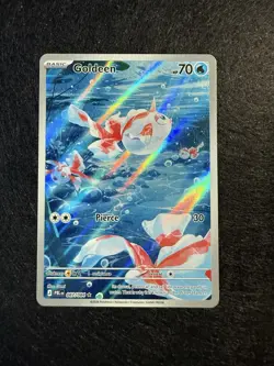 Goldeen Pitch Black 87/84 IR Pokemon TCG Pack Fresh NM - Image 1