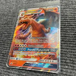 POKEMON CHARIZARD GX #SM195 (JUMBO Holo 2019) NM BLACK STAR PROMO - Image 1
