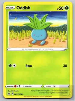 Oddish 001/196 Common Lost Origin Pokemon Near Mint - Image 1