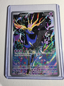 Nintendo Pokemon TCG Xerneas Full Art Holo Rare Crown Zenith 091/086 130HP EN - Image 1