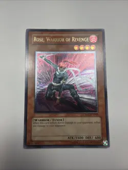 Yugioh Rose, Warrior Of Revenge CSOC-EN000 Ultimate Rare Unlimited Edition NM - Image 1