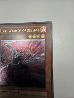 Yugioh Rose, Warrior Of Revenge CSOC-EN000 Ultimate Rare Unlimited Edition NM - Image 4