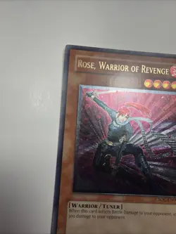 Yugioh Rose, Warrior Of Revenge CSOC-EN000 Ultimate Rare Unlimited Edition NM - Image 5