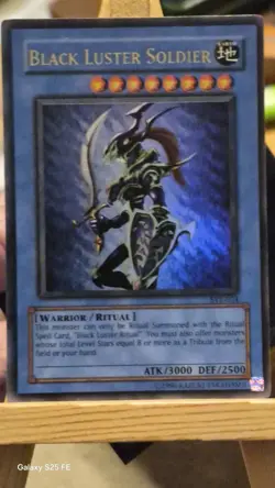 Black Luster Soldier SYE-024 Starter Deck: Yugi EvolutionULTRARARE UnlimitedNM - Image 1