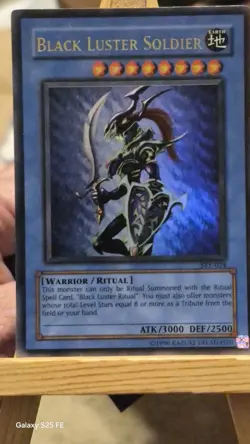 Black Luster Soldier SYE-024 Starter Deck: Yugi EvolutionULTRARARE UnlimitedNM - Image 2