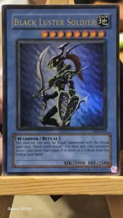 Black Luster Soldier SYE-024 Starter Deck: Yugi EvolutionULTRARARE UnlimitedNM - Image 3