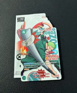 Round 1 x One Piece TCG Roranoa Zoro Promo PRB02-006 - ENGLISH - Image 1