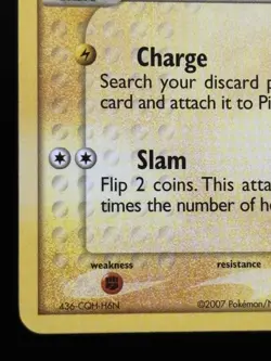 Pokemon TCG Pikachu 57/108 EX Power Keepers - Image 4