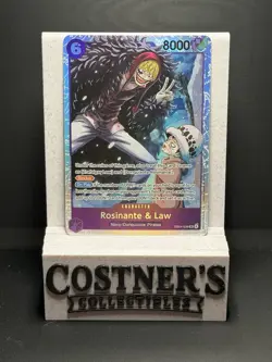 Rosinante & Law EB04-038 SR One Piece The Azure Sea's Seven Foil English - Image 1