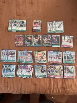 Red/Green Monkey D. Luffy Leader Deck Plus Dons! One Piece TCG - Image 1