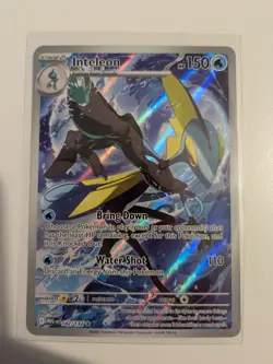 Inteleon 142/132 Illustration Rare IR Pokemon TCG Mega Evolutions - Image 1