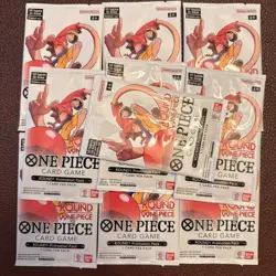 One Piece x Round1 Round One Piece Promo Pack USA English Sealed IN HAND - Image 1