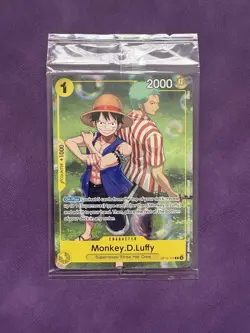 One Piece Monkey.D.Luffy OP10-111 Barnes and Noble SEALED Promo - Image 1