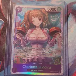Bandai One Piece CCG Charlotte Pudding PRB02-010 Premium Booster Foil 5000 EN - Image 1