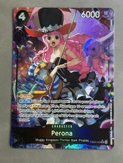Perona (Alternate Art) EB03-045 Extra Booster - ONE PIECE Heroines Edition Foil - Image 1