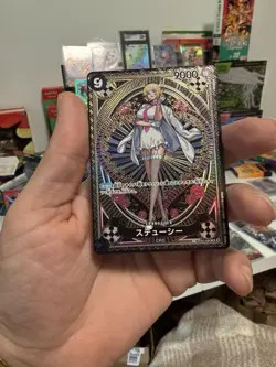 One Piece Card Game a Fist of Divine Speed Stussy SP OP11 Japanese Edition - Image 1