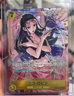 Nico Robin (Alt Art) EB03-055 SR ONE PIECE Heroines Edition Japanese - Image 1