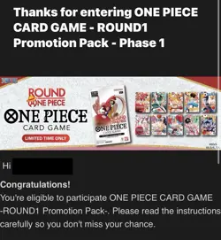 Round 1 x One Piece Collab Promo Pack Presale (1 Pack) - Image 2