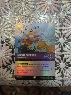 Disney Lorcana Winnie the Pooh Hunny Archmage EPIC attack of the vine! 212/207 - Image 1