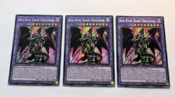 3 x RA02-EN021 Red-Eyes Dark Dragoon - SECRET RARE 1st Edition YuGiOh Playset - Image 1