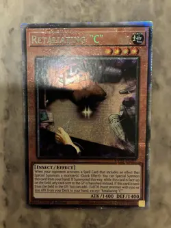 Yugioh! TCG - Retaliating "C" - Starlight Rare - 2025 Mega-Pack - MP25-EN027 - Image 1