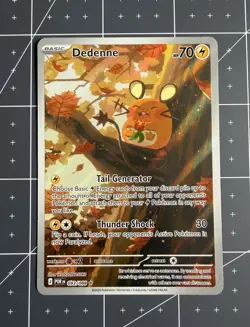 Dedenne 093/088 Illustration Rare Pokemon Card NM Perfect Order - Image 1