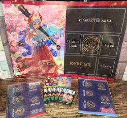 ONE PIECE Card PROMO Saikyo Jump Collection Set Paper Playmat Mini Cards JAPAN - Image 2