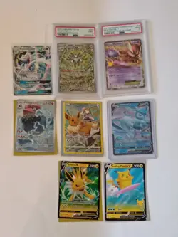 Pokemon Mewtwo & Magneton PSA Graded Cards-Full Art-Promo Holo Card Lot - Image 1