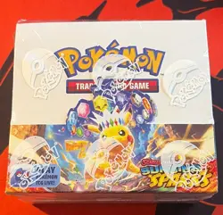 Pokemon TCG Scarlet & Violet Surging Sparks Booster Box 360 Cards EN 6+ - Image 1
