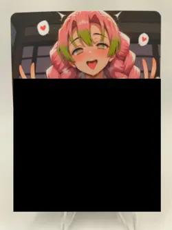 Mitsuri DoubleSided Card - Demon Slayer - Spicy Waifu Doujin Lewd Goddess Story - Image 2