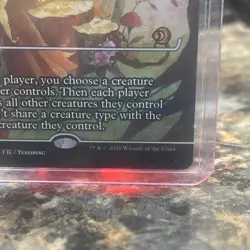 Winnowing Lorwyn Eclipsed Foil MINT MTG #382 Mythic Card SHOWCASE - Image 2