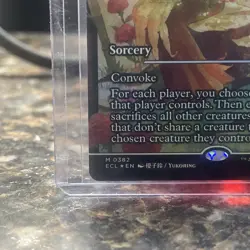 Winnowing Lorwyn Eclipsed Foil MINT MTG #382 Mythic Card SHOWCASE - Image 3