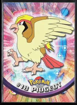 Pidgeot #18 - Pokemon Topps Trading Cards Series 1 - Black Logo Non-Holo - NM - Image 1