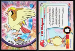 Pidgeot #18 - Pokemon Topps Trading Cards Series 1 - Black Logo Non-Holo - NM - Image 3
