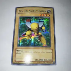 Konami Beta the Magnet Warrior DOR-002 Duelist of the Roses Holo Card - Image 1