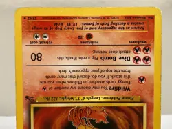 Moltres 27/62 - Fossil Set WOTC Rare Pokemon Card - Heavily Played - Image 4